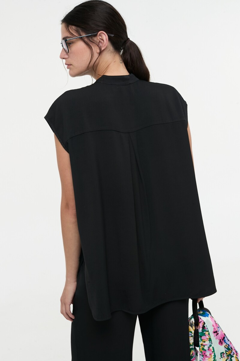 CAMISA SIN MANGAS Negro