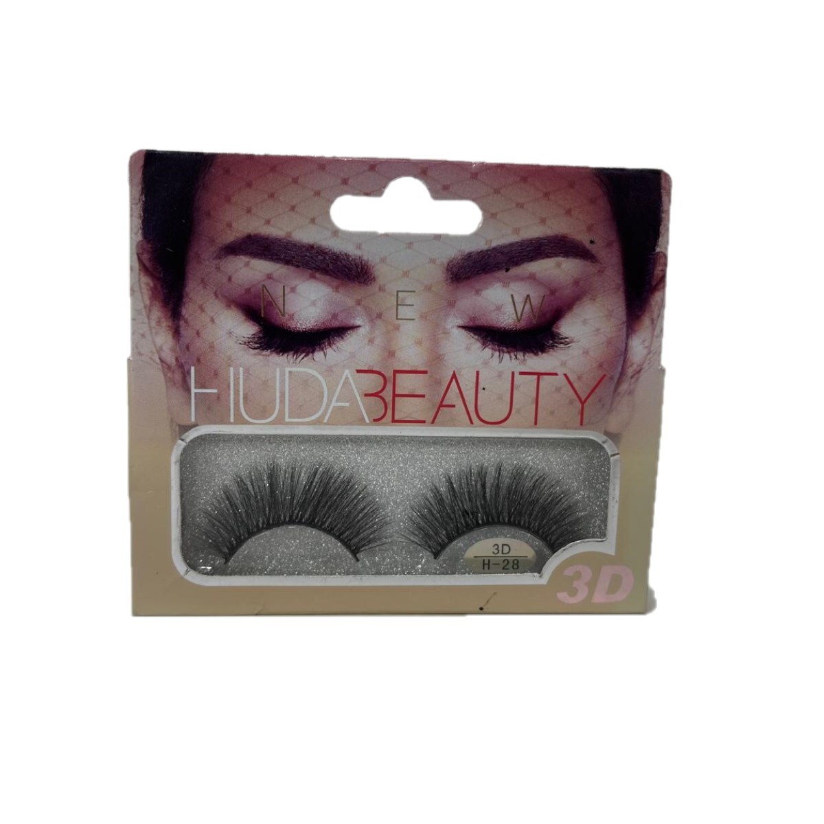 Pestañas postizas 3D Huda Beauty acabado natural - Pestañas Postizas 3d Huda Beauty Acabado Natural 