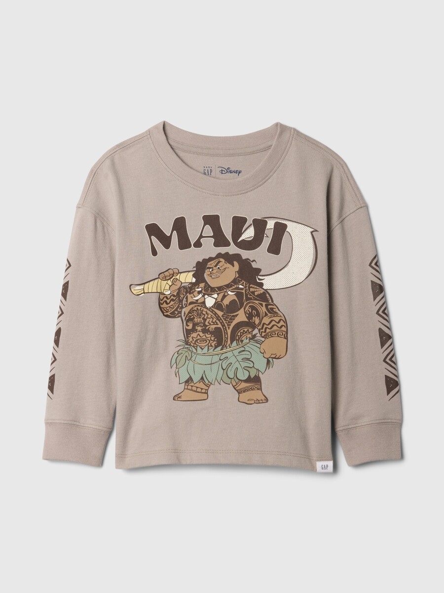 Remera Moana Manga Larga Toddler Niña - Quail 