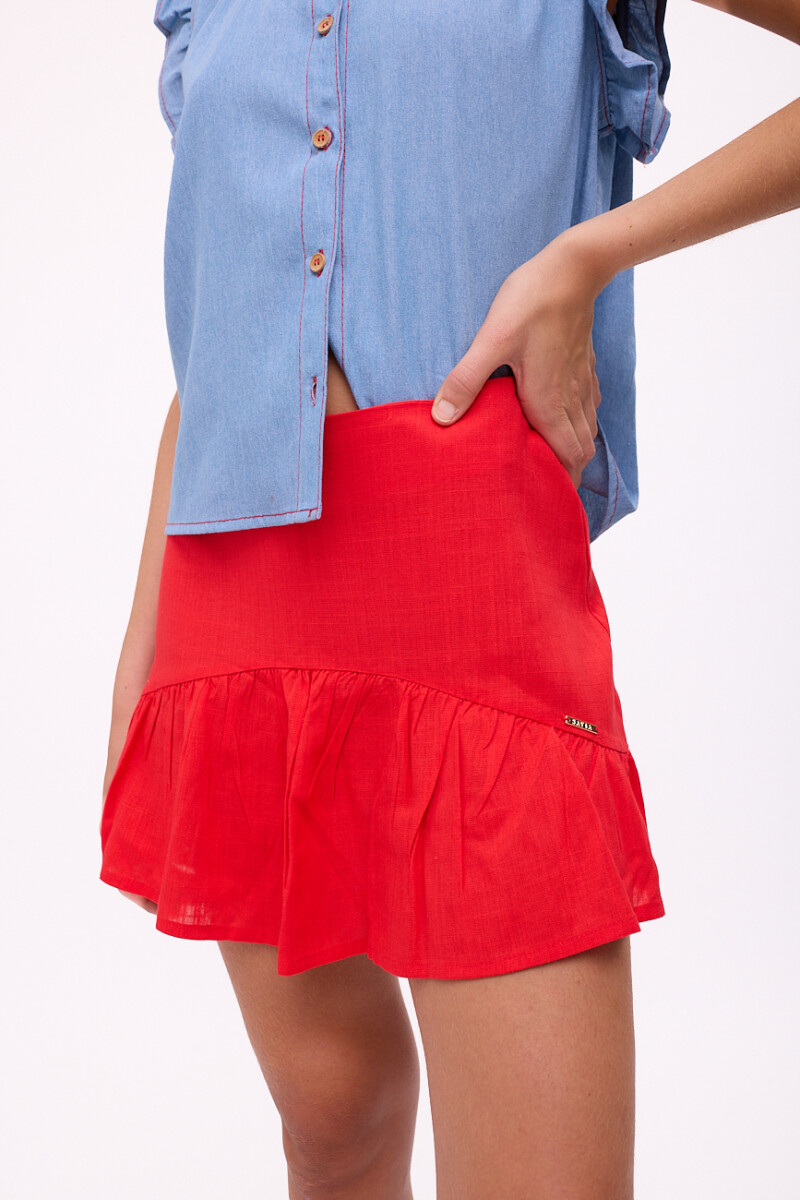 FALDA ULA Rojo