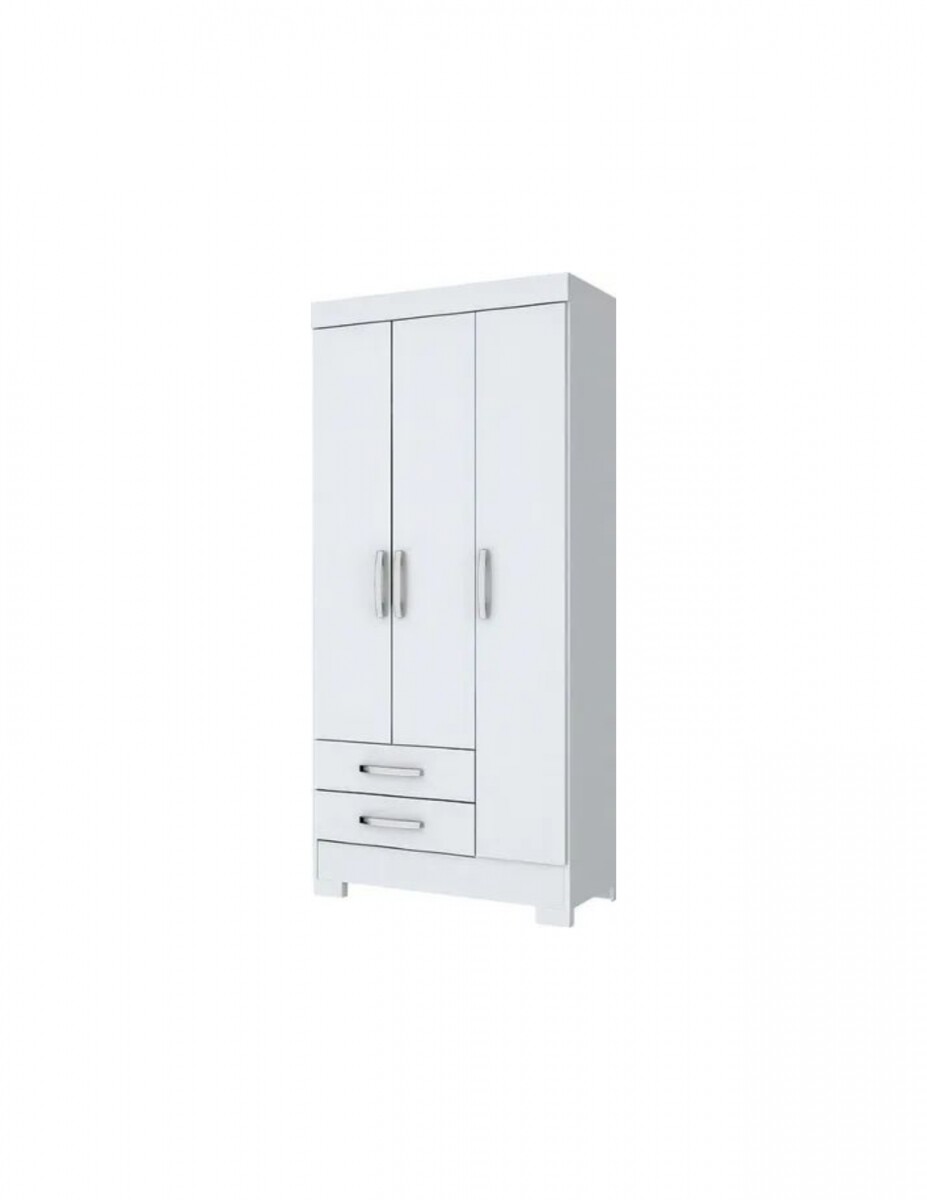 Ropero 3 Puertas BE16 Blanco 