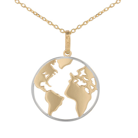 Collar Continentes - Oro 18k Collar Continentes - Oro 18k