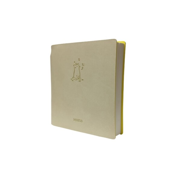 Cuaderno pocket animales beige