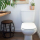 INODORO PARA MOCHILA BARI BLANCO LOZA SANITARIA BAÑO BLANCO