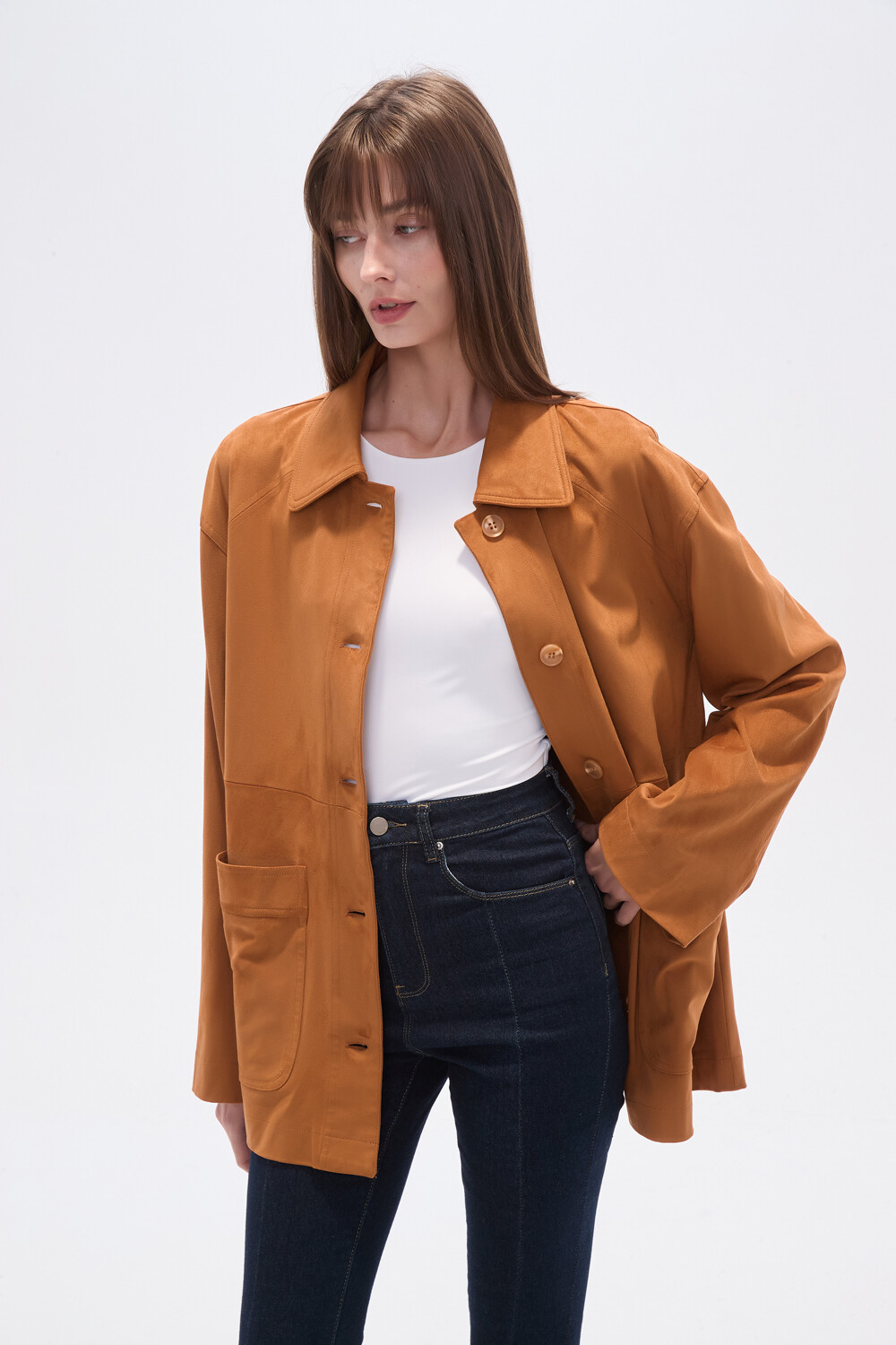 Chaqueta Olve Caramelo