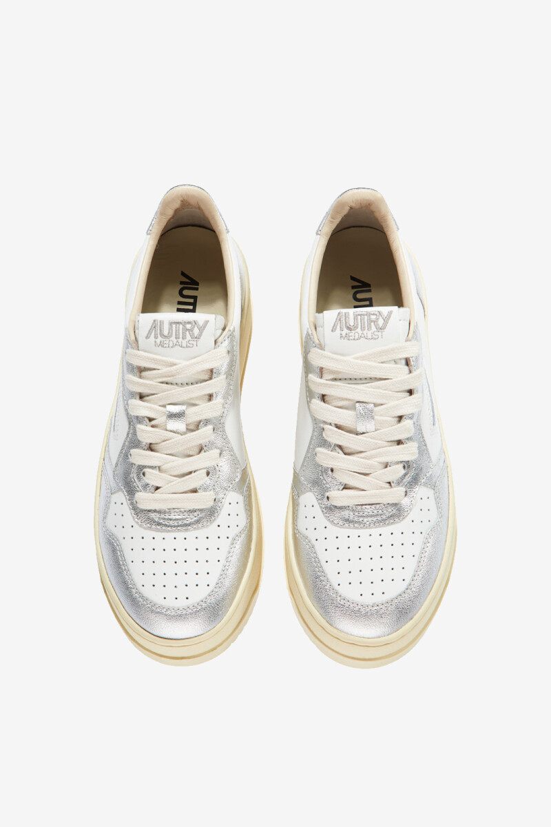 ZAPATILLA PLATFORM LOW Plata