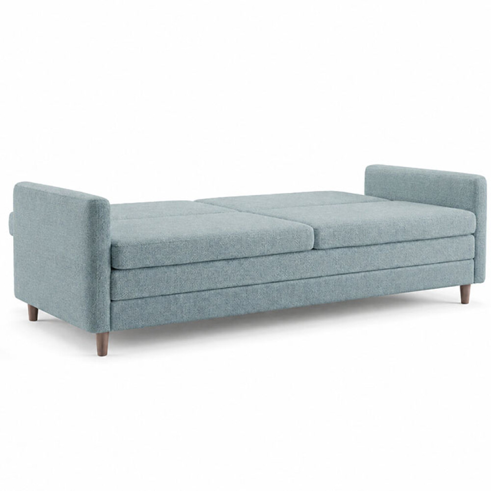 SOFÁ SILLÓN CAMA AUDAX 2 CUERPOS verde
