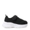 Championes de Niña Croco Kids BEZA con elastico y velcro Negro