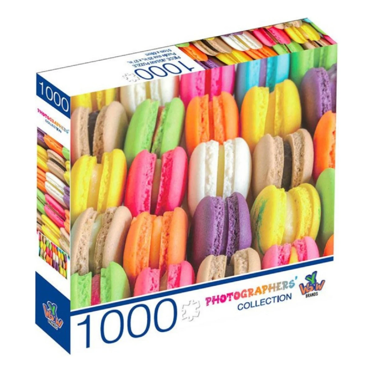 Puzzle Macarrones De Colores 1000 Piezas (51x68 cm) 