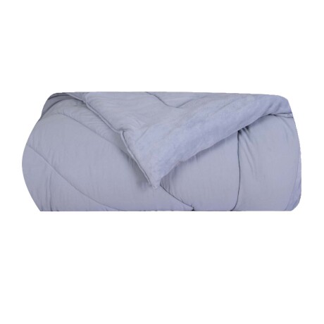 ACOLCHADO 1 PLAZA ALGODON AZUL BLEND COMFORT