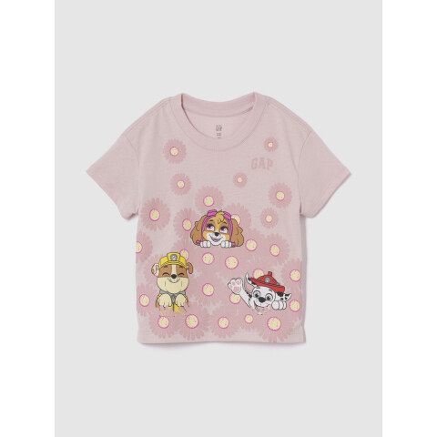 3PL IE SS PAW PATROL TEE MISTY ROSE