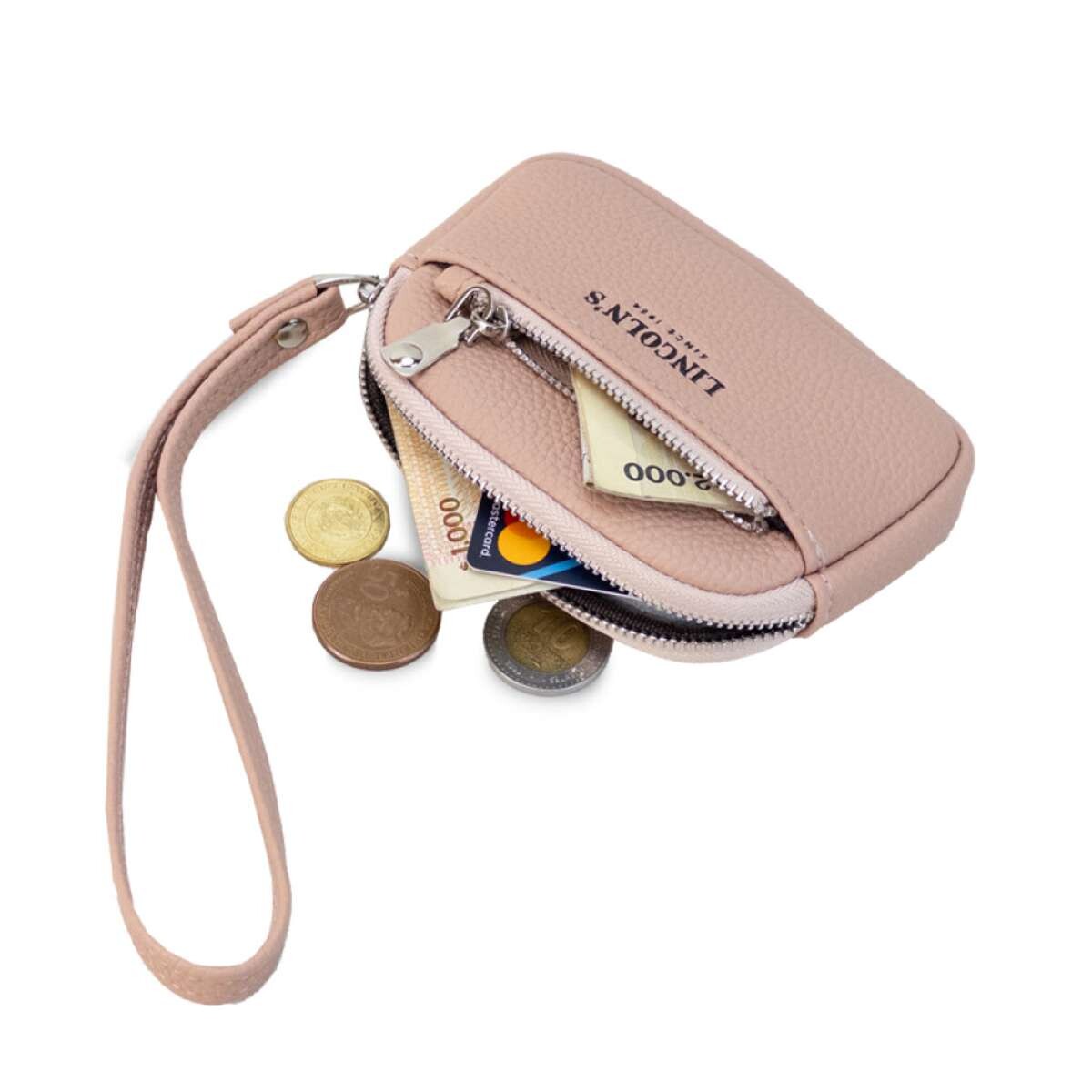 Monedero Lea - Rosa Mauve 