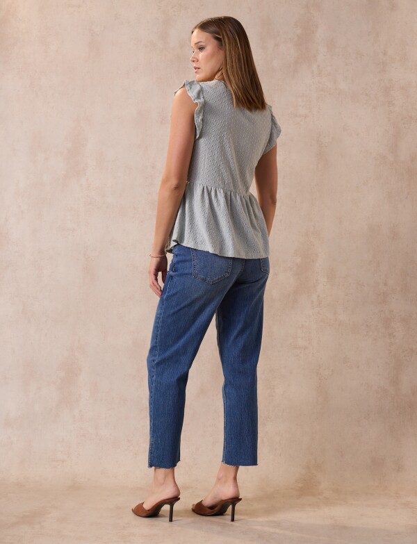 Blusa Calada GRIS CLARO