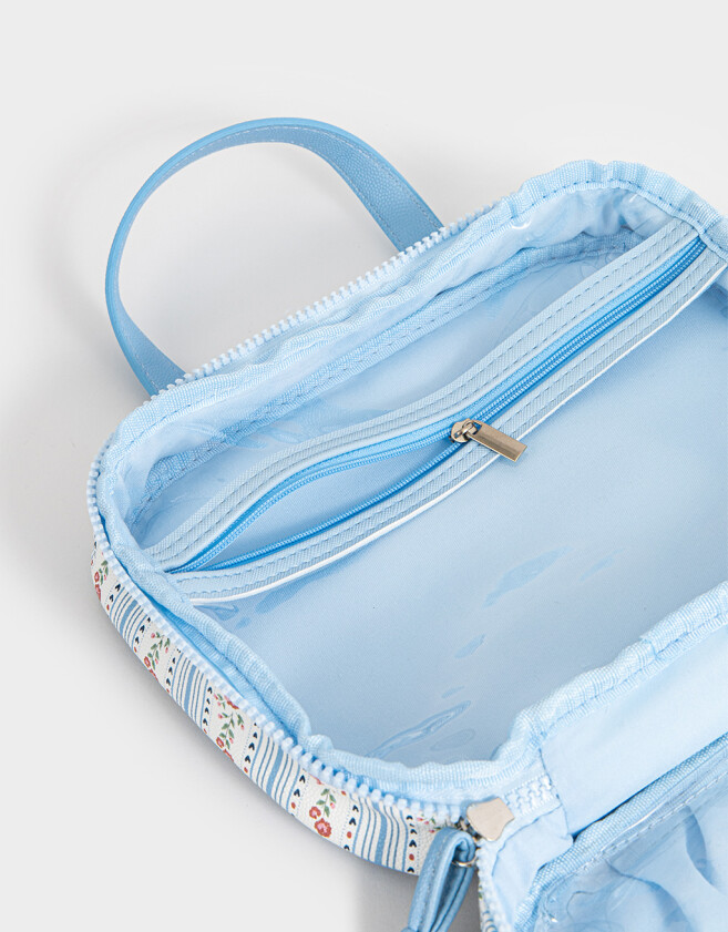 Porta Cosméticos Necessaires - Estampado Flores