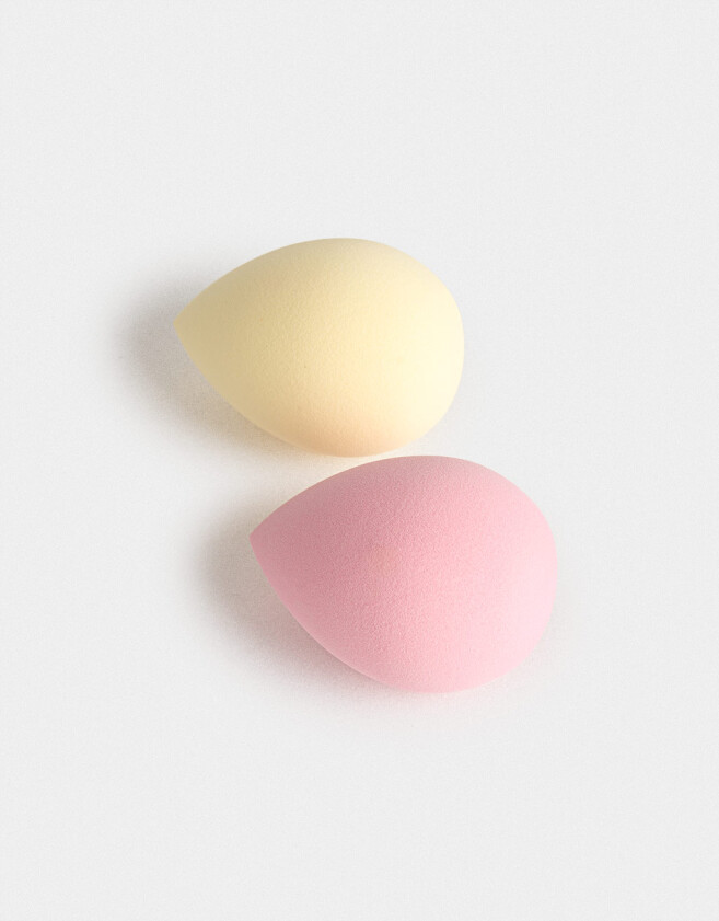 Brochas y Aplicadores Set De 2 Esponjas Para Maquillaje Ultra Suaves - Combinacion Bicolor