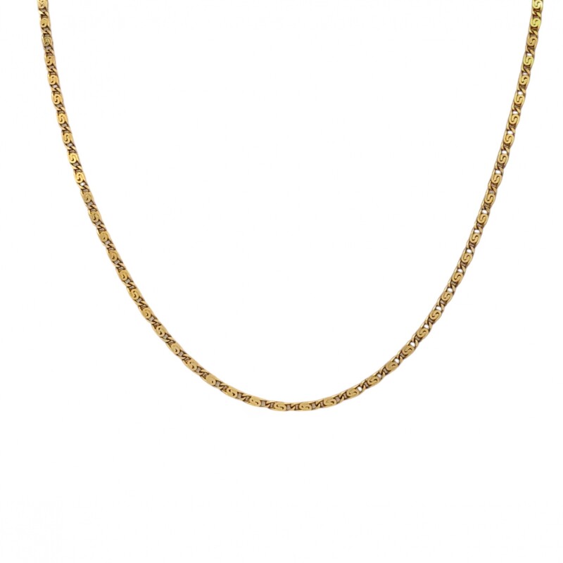 Cadena oro Lumacchina-Oro bajo -Sin Piedra-CD8058 Sinpiedra