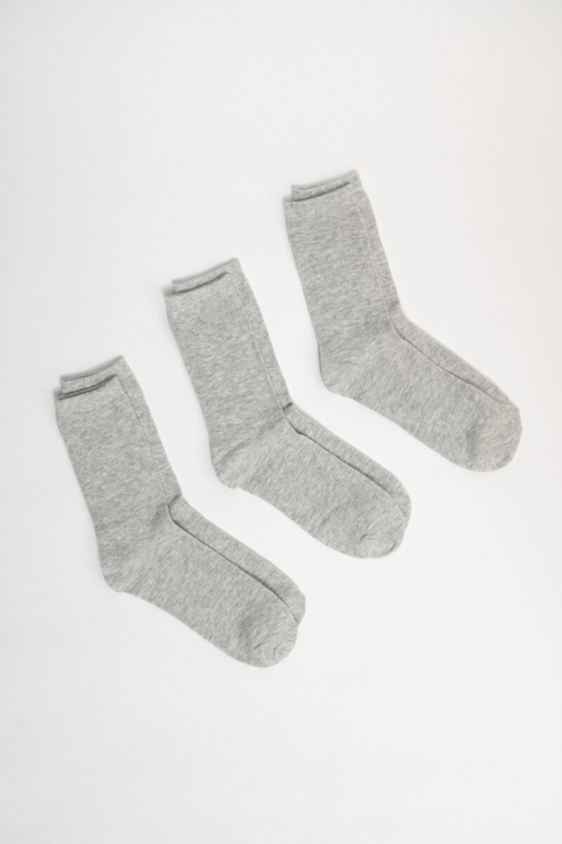 Media panty - Gris 