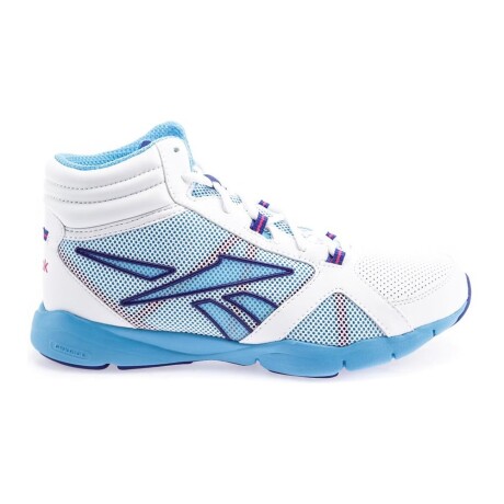 Championes Reebok Mujer Fitnisflare Mid 2 V46877 Casual Blanco/celeste