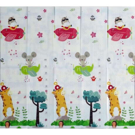 Alfombra Reversible Transportable ABC Animales 001
