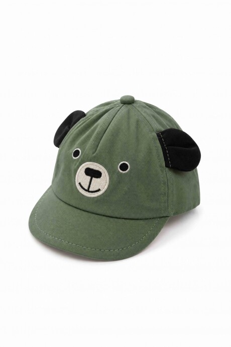 GORRO OSO Verde