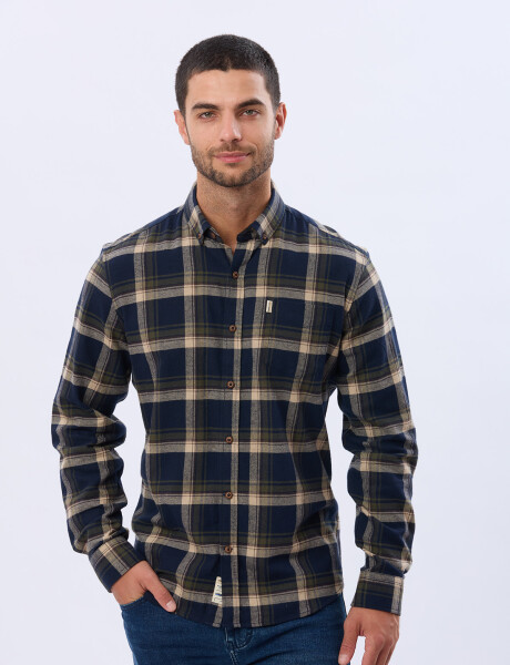 CAMISA DE VIYELA Verde