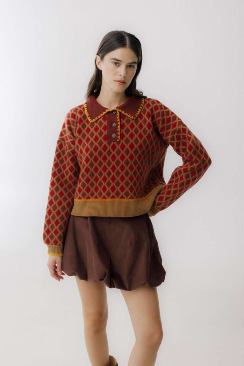 Buzo Polo Luck - Camel 