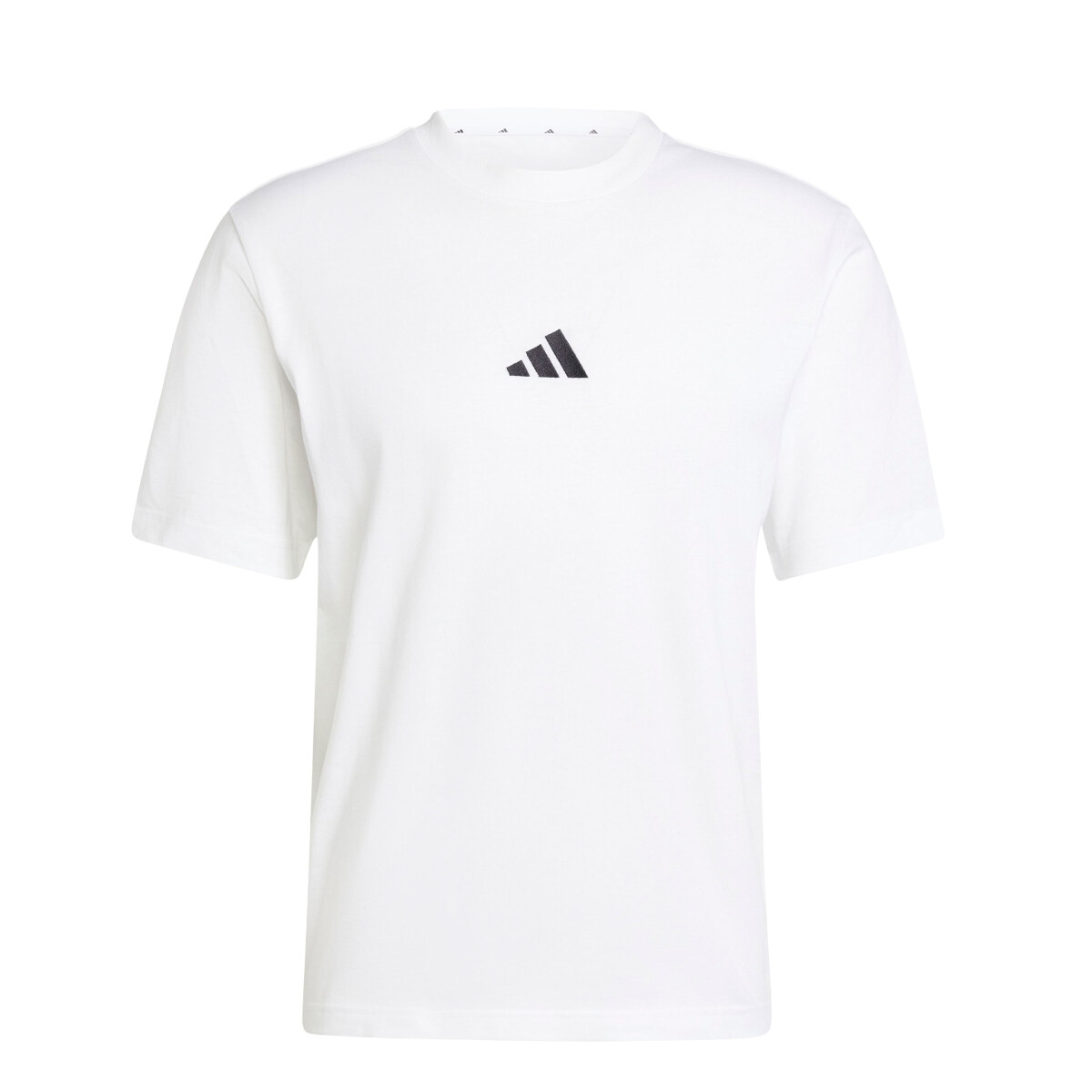 Remera de Hombre Adidas Essentials Sl - Blanco - Negro 