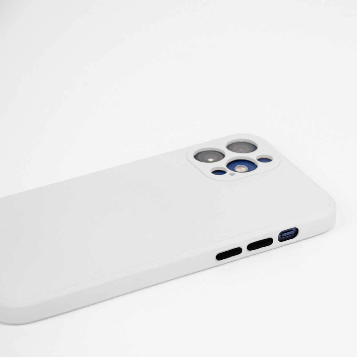 Funda de Silicón para iPhone 11 Blanco