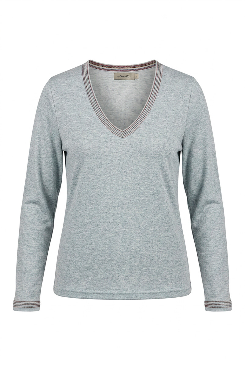 REMERA QUINTO M/L - CELESTE 