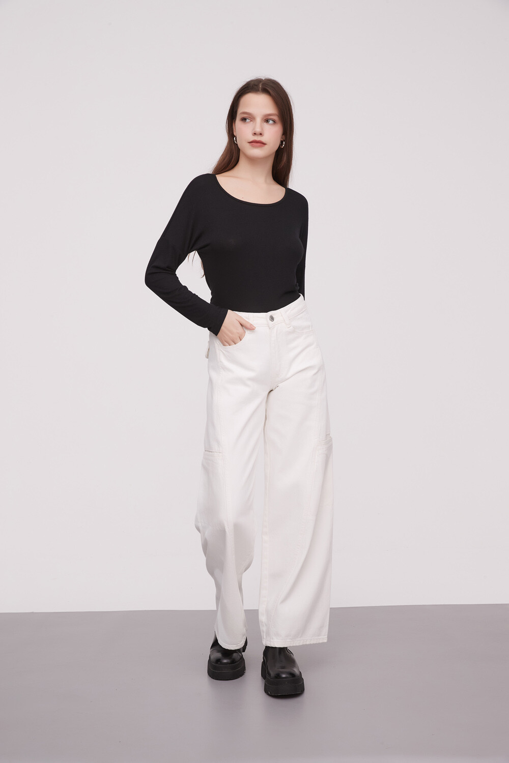 Pantalon Fields Blanco