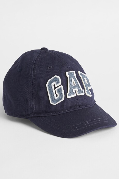 Gorro Logo Gap Con Visera Niño Vintage Navy