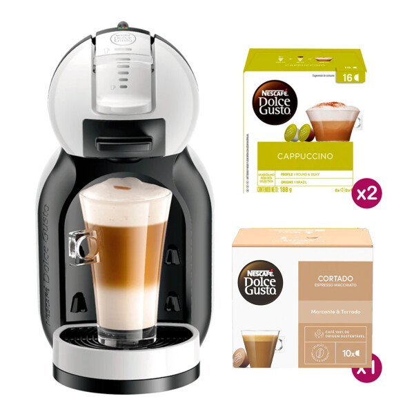 Cafetera Dolce Gusto Minime + 3 Cajas De Capsulas CAFETERA DOLCE GUSTO MINIME + CAPSULAS