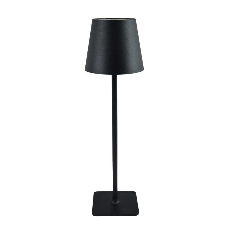 Lámpara de mesa led táctil NEGRO