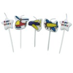 VELA AVIÓN x4 PARTY CANDLES VELA AVIÓN x4 PARTY CANDLES