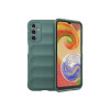 Protector Samsung Galaxy A14 4G/5G engomado con textura color verde Protector Samsung Galaxy A14 4g/5g Engomado Con Textura Color Verde