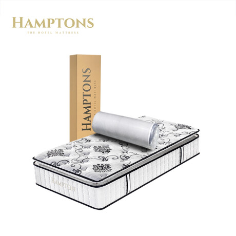 Colchon de resortes 1 plaza HAMPTONS Bronze 80x185 Colchon de resortes 1 plaza HAMPTONS Bronze 80x185