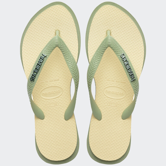 Ojotas Havaianas Top Point Fusion Verde