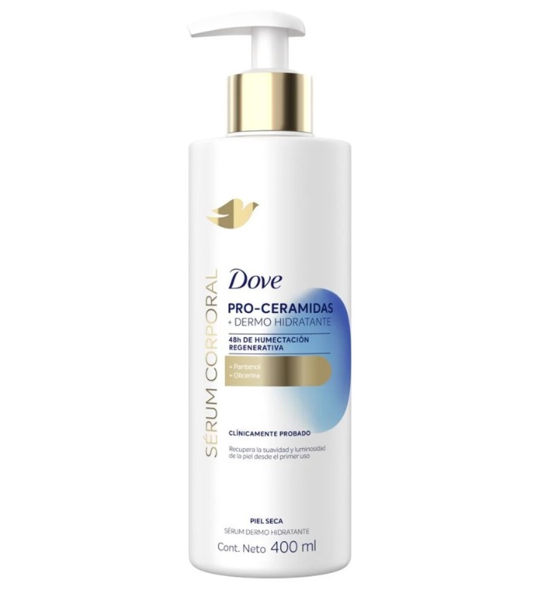 Dove serum corporal 400 ml - Pro-Ceramidas +Dermo hidratante 