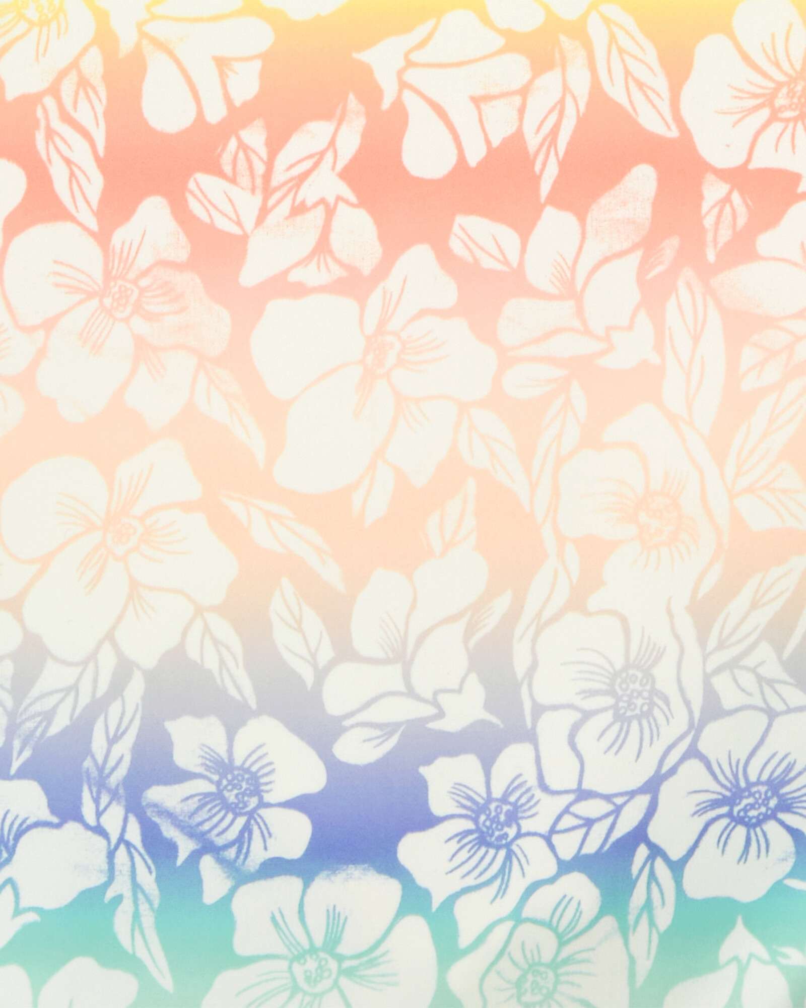Malla de baño una pieza con protección UPF 50+ diseño floral Malla de baño una pieza con protección UPF 50+ diseño floral