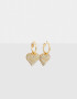 Aros Argollas Con strass Aros Argolla Con Strass - Dorado