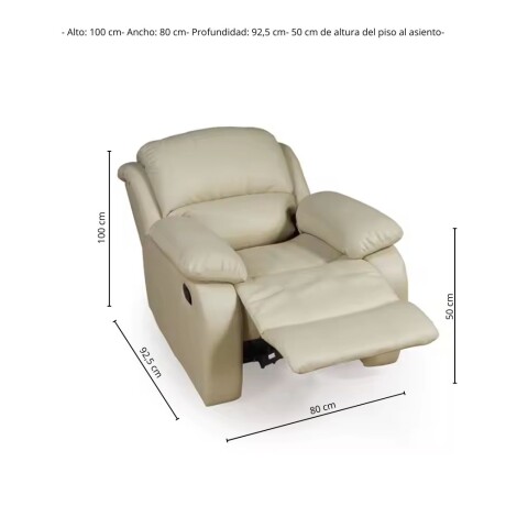 Sillon Reclinable 1 cuerpo Sillon Reclinable 1 cuerpo