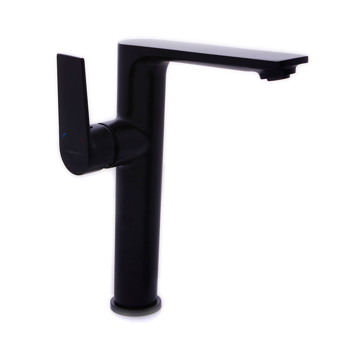 Griferia Lavatorio Monocomando Negro Mate Linea Agora Baño 