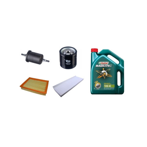 KIT DE FILTROS Y ACEITE 10W40 CASTROL Kit De Filtros Y Aceite 10w40 Castrol