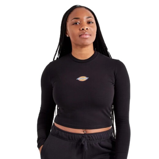 Remera Dickies Crop - Negro Remera Dickies Crop - Negro