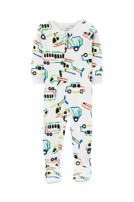 Pijama de algodón con pie 0