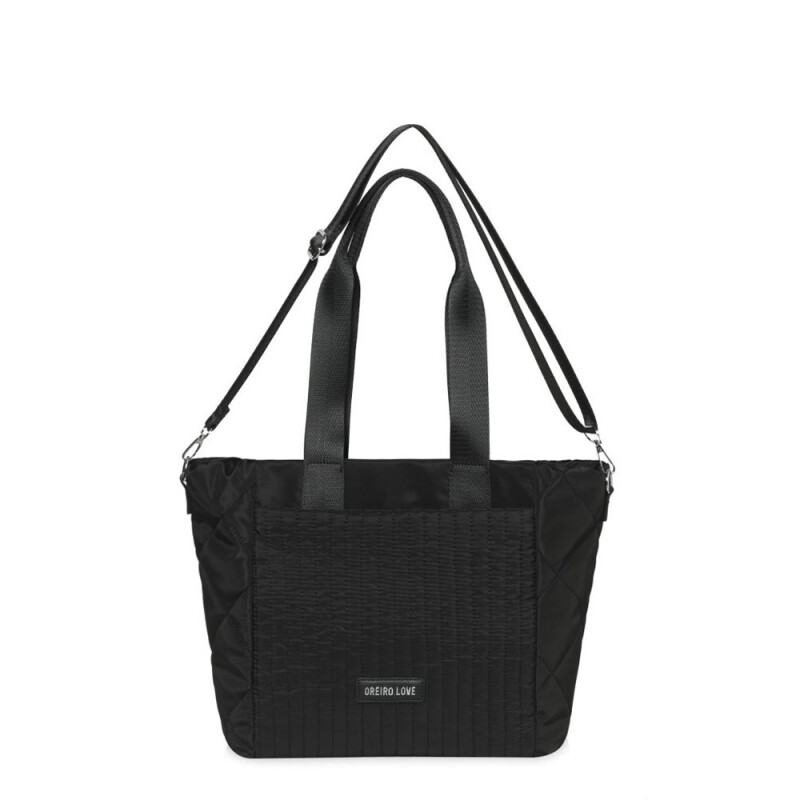 Cartera Las Oreiro Love Negro