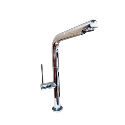 Grifería de cocina Monocomando de mesada extensible Vetta Cromado Brillante Grifería De Cocina Monocomando De Mesada Extensible Vetta Cromado Brillante