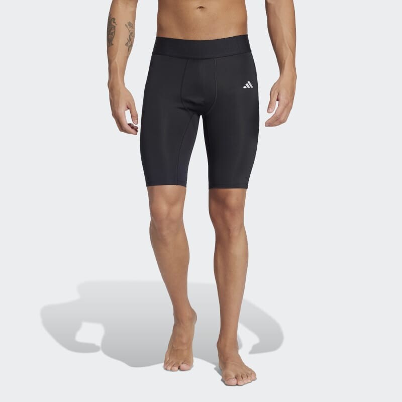 Calza Adidas Corta Techfit Negro