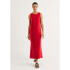 VESTIDO FEM VERMELHO MEDIO