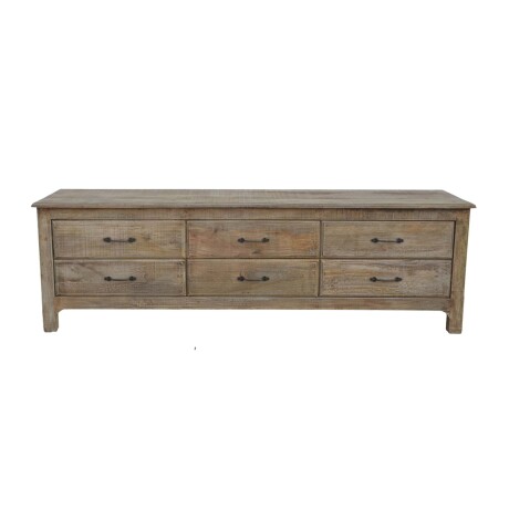 MUEBLE PARA TV MADERA NATURAL-BEIGE RIO NATURAL